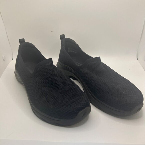 Skechers Black Slip-On Mesh Walking Shoes Go Walk 7 Ivy comfort 6.5 - Picture 2 of 7